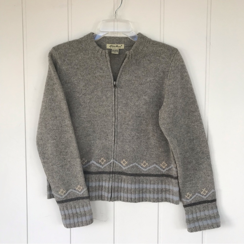 Vintage Eddie Bauer sweater-100% Lambs Wool - Picture 6 of 7
